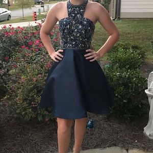 Short formal dress
